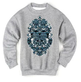 Art Society BDSKULLZ 2.0 CREW SWEATER GREY