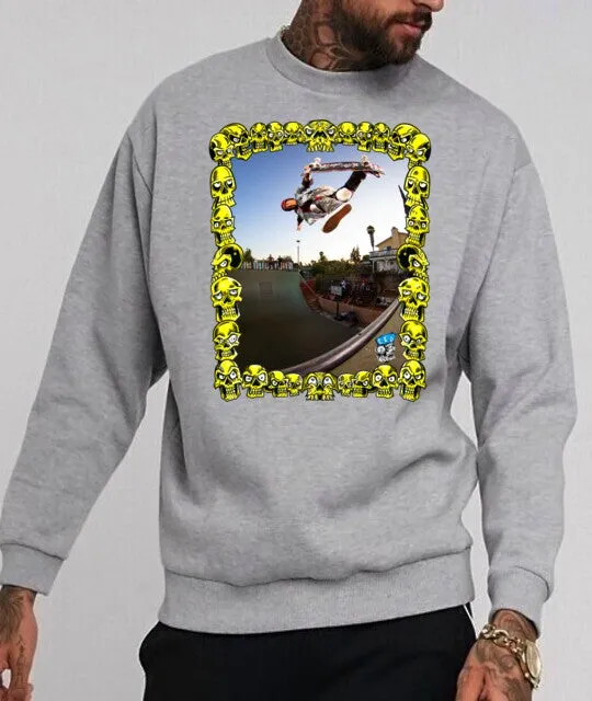 Art Society LEGENDS OF SKATE VOL. 1 HOSOI CREW SWEATER GREY