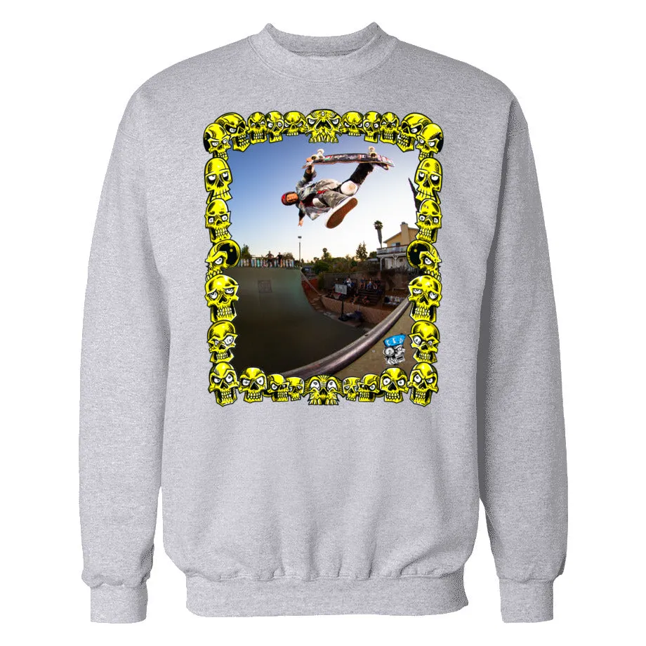 Art Society LEGENDS OF SKATE VOL. 1 HOSOI CREW SWEATER GREY