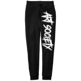 Art Society SCRIPT JOGGERS BLACK