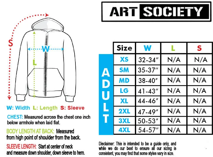 Art Society STAINED GLASS VOORHEES HOODIE BLACK