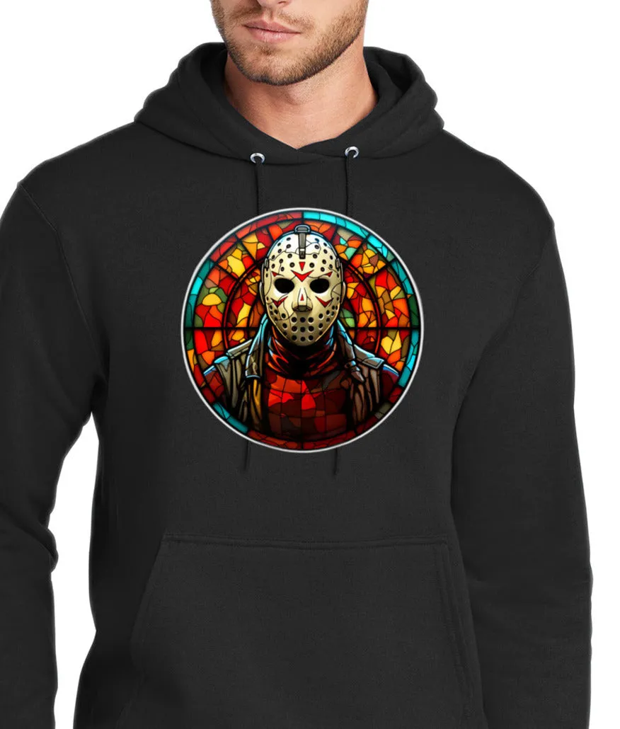 Art Society STAINED GLASS VOORHEES HOODIE BLACK