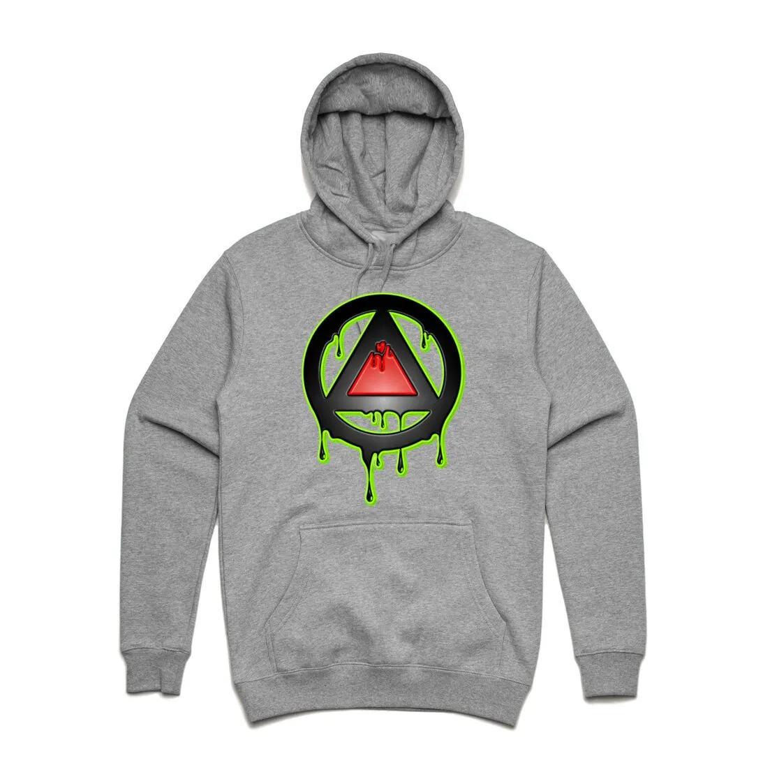 Art Society x Retro Kings 3D DRIP LOGO HOODIE GREY
