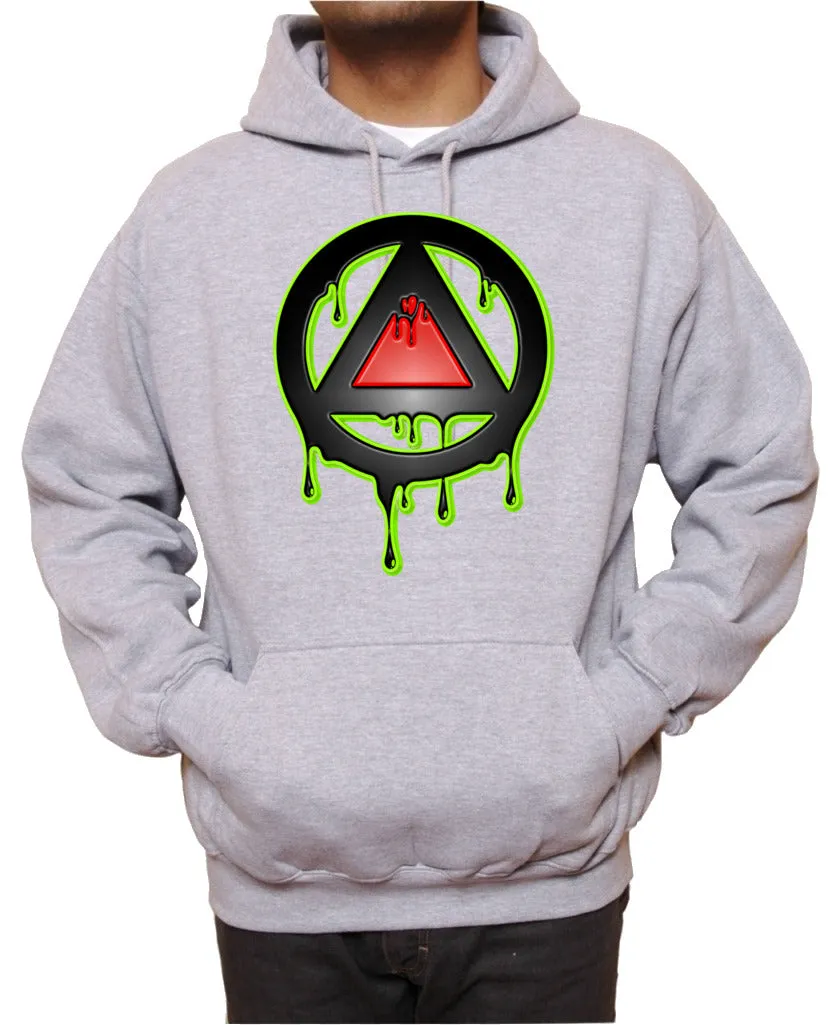 Art Society x Retro Kings 3D DRIP LOGO HOODIE GREY