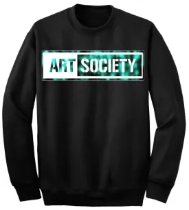 Art Society x Retro Kings ENERGY BAR CREW SWEATER BLACK