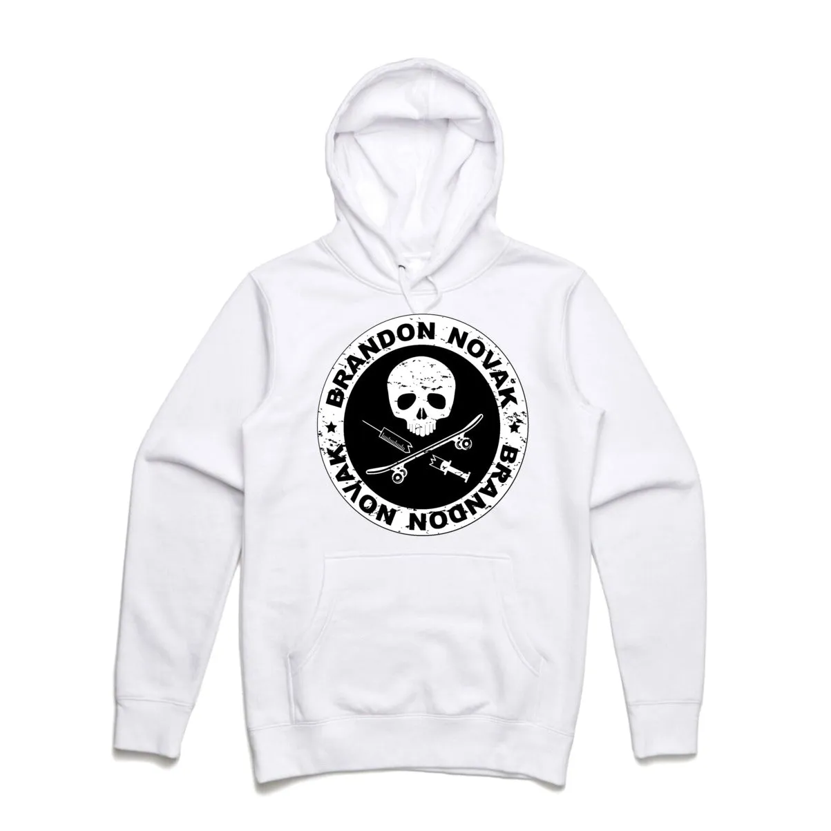 Art Society x Retro Kings NOVAKS HOUSE HOODIE WHITE