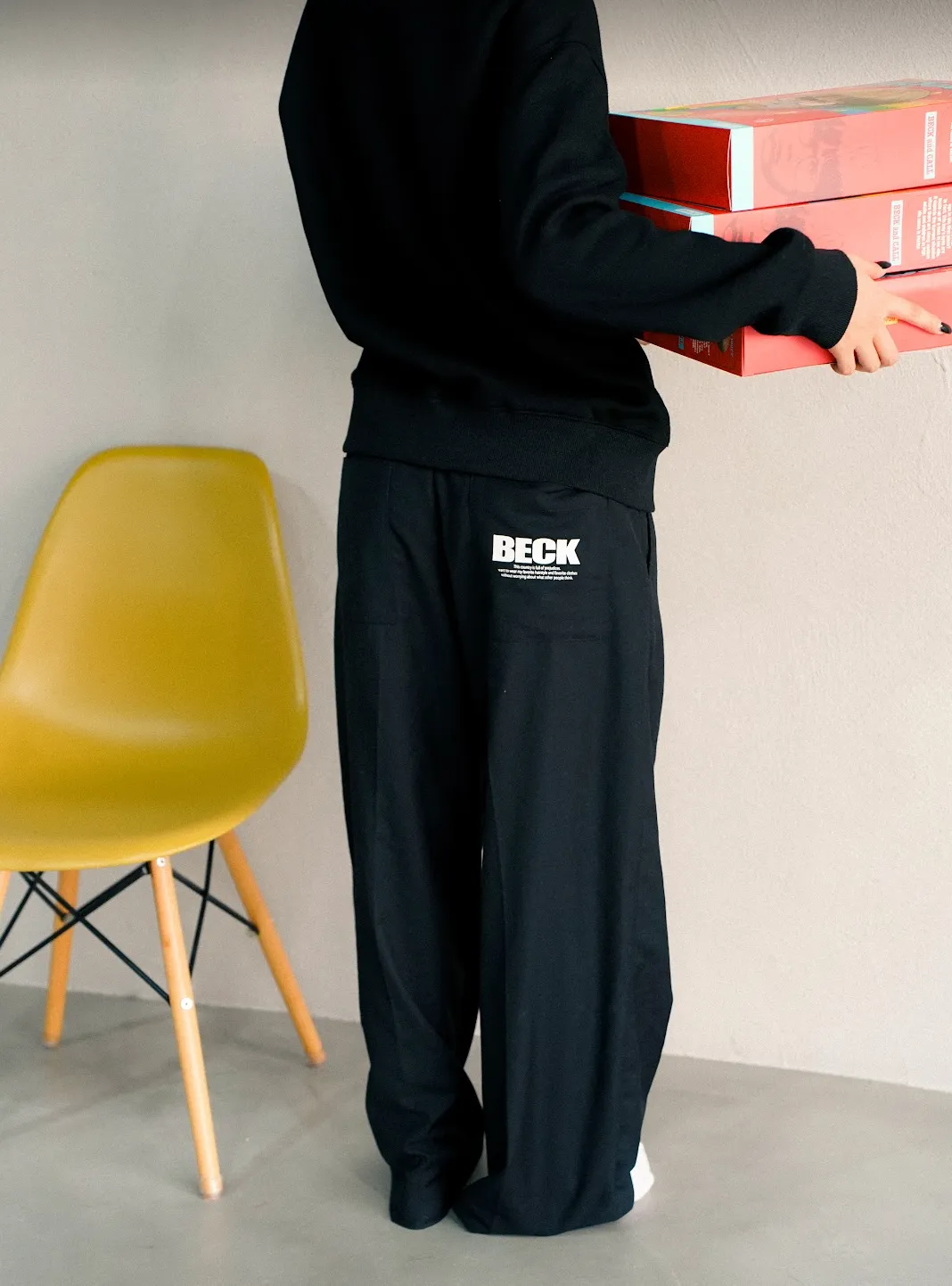 BECK straight slacks pant