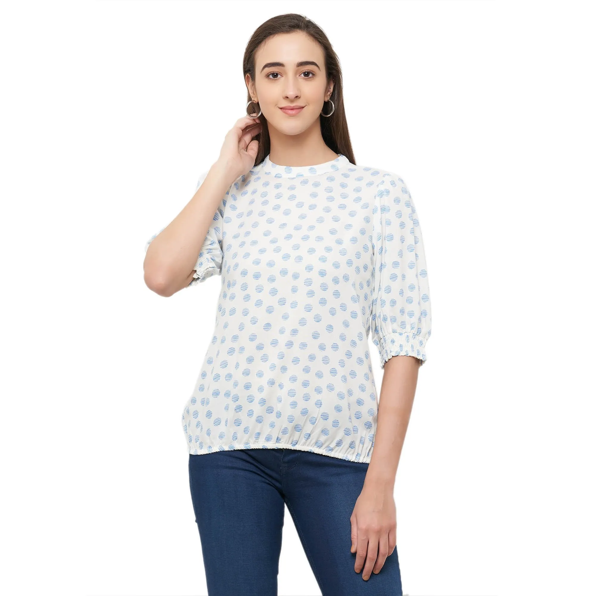 Birch Polka Dot Top