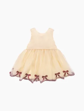 Bowie Sequin Dress in Sand