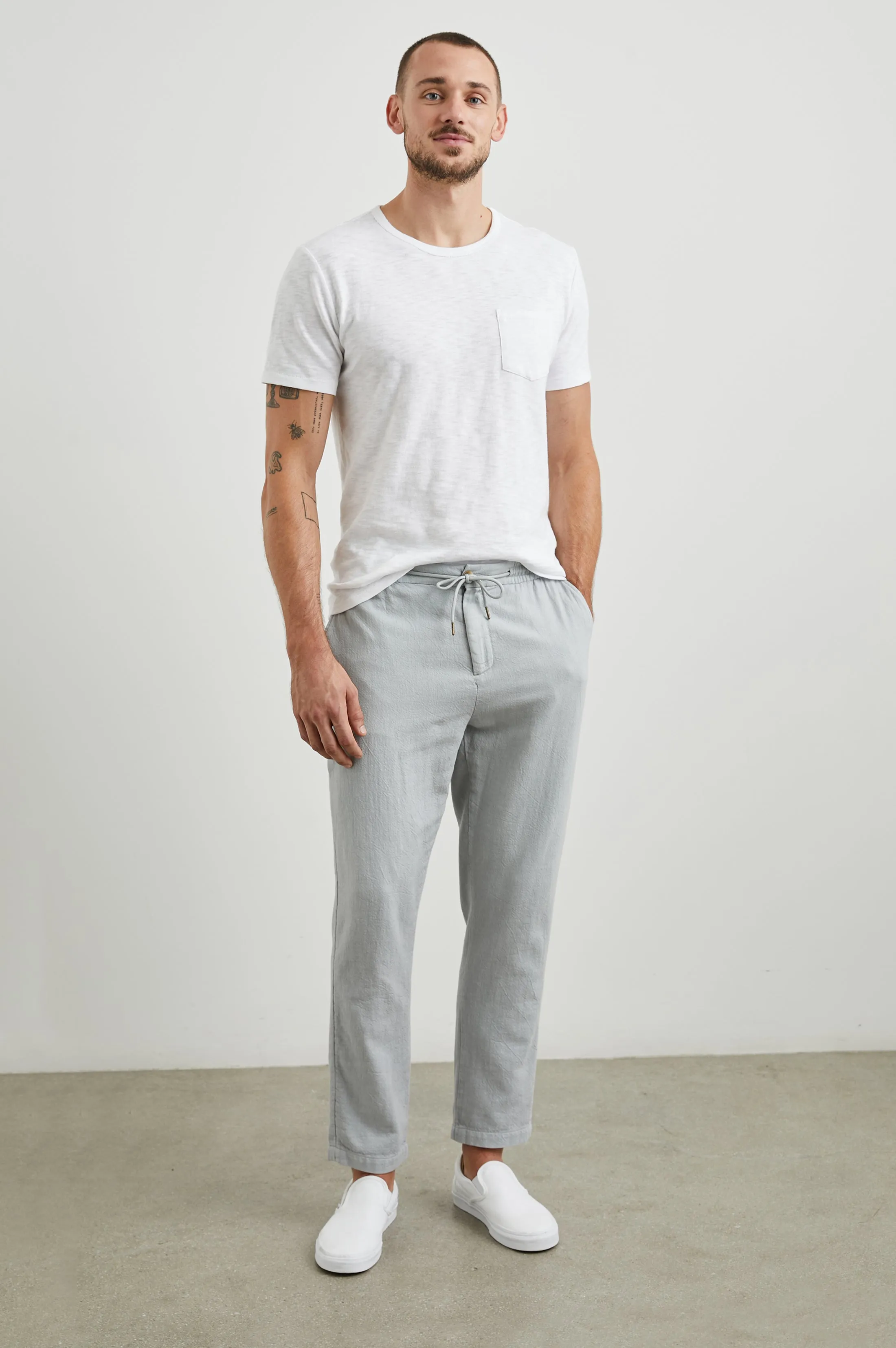 CALLUM PANT - CEMENT