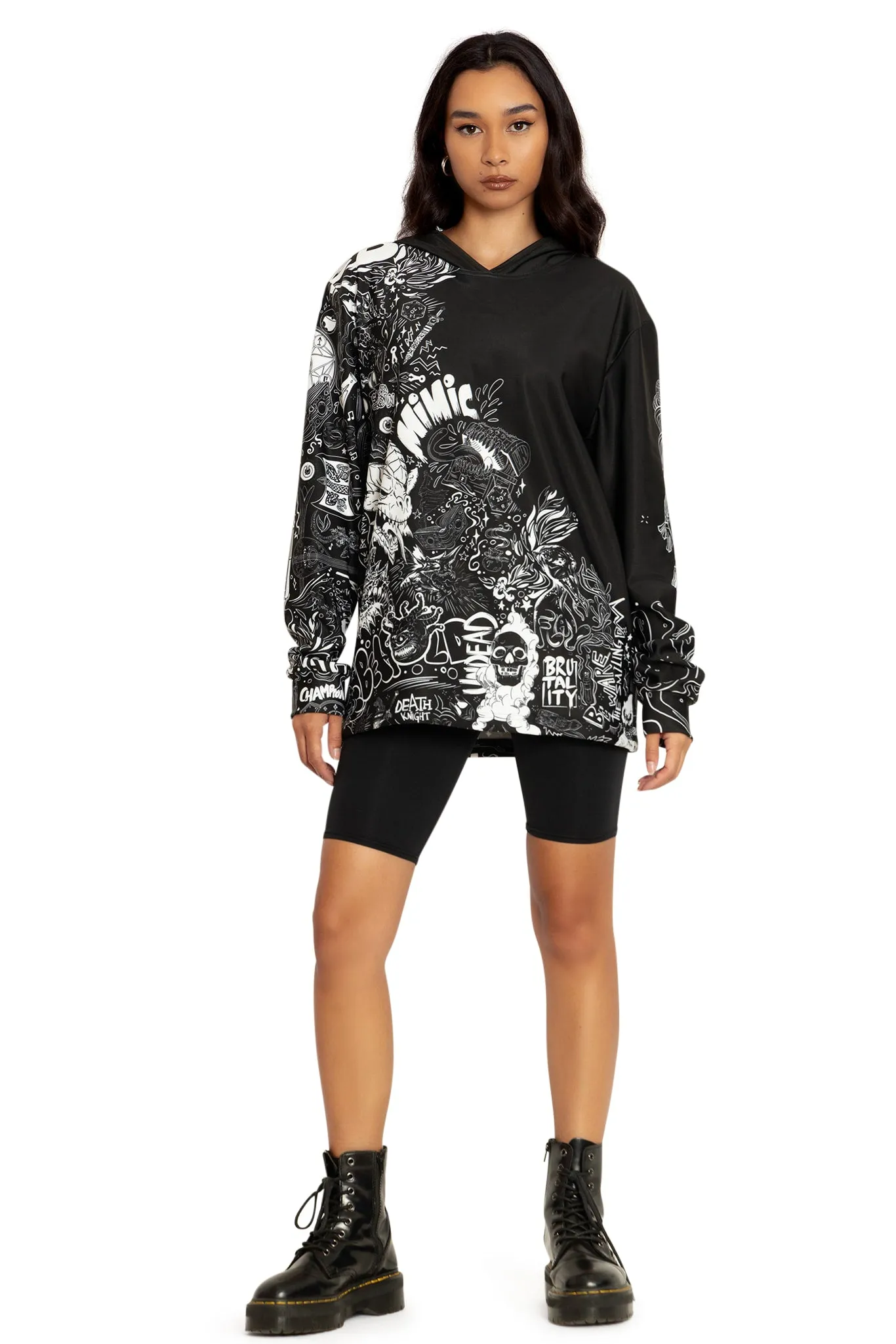 D&D Graffiti Hoodie Sweater