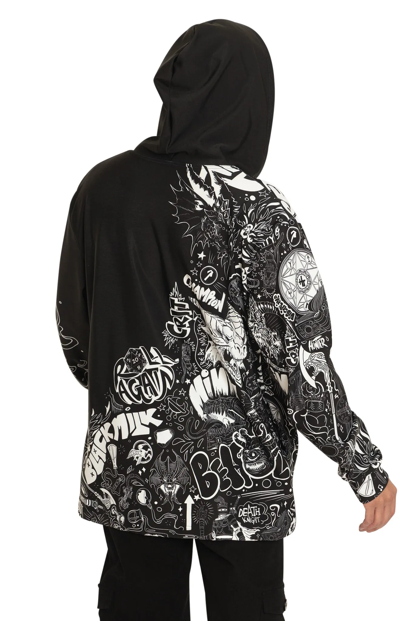 D&D Graffiti Hoodie Sweater