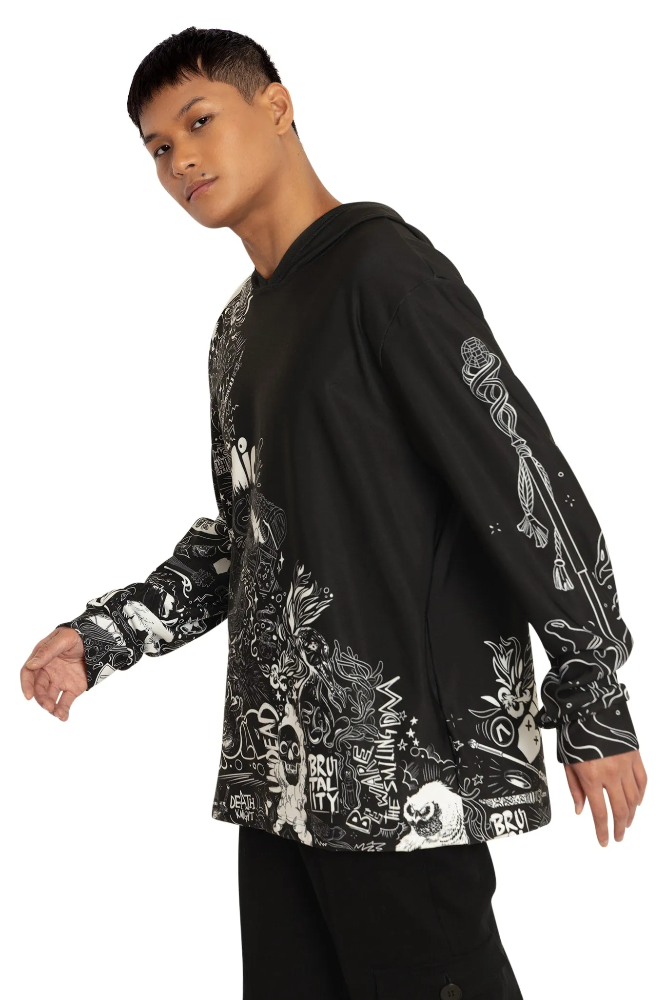 D&D Graffiti Hoodie Sweater