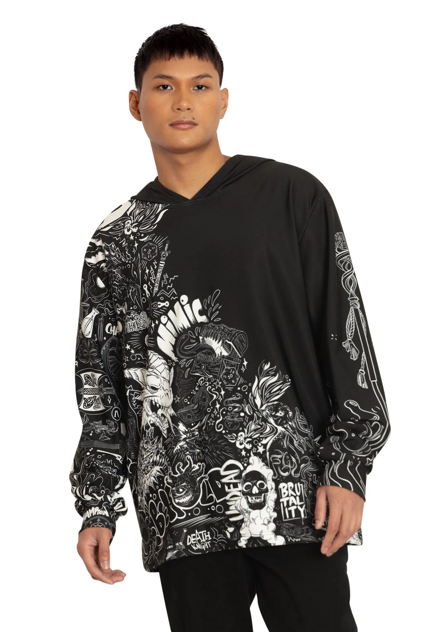 D&D Graffiti Hoodie Sweater