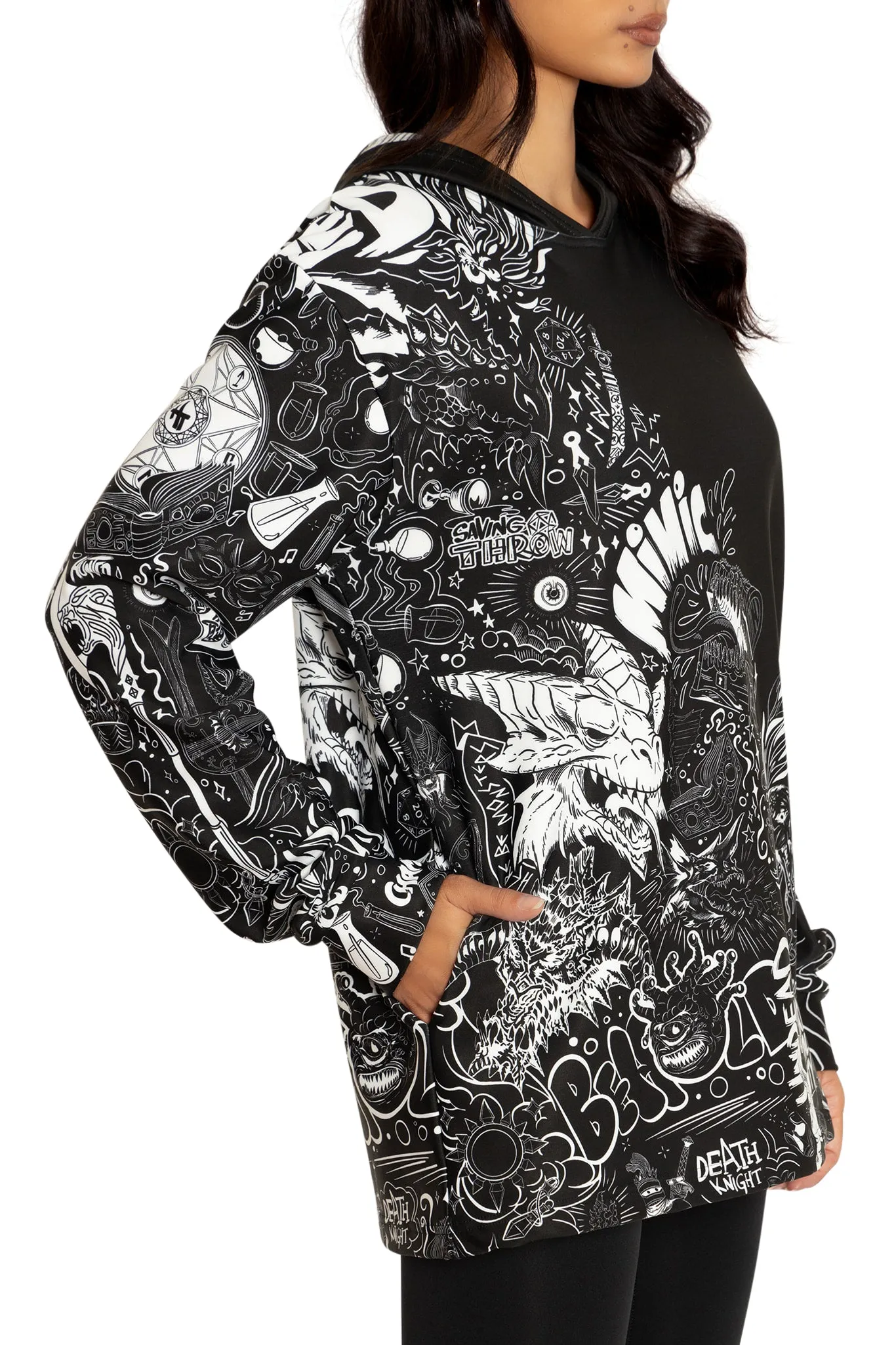 D&D Graffiti Hoodie Sweater