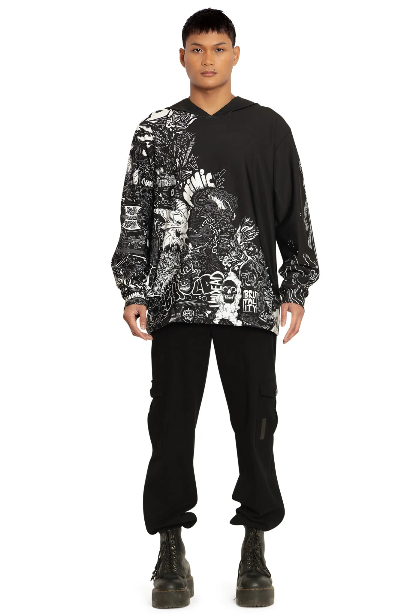 D&D Graffiti Hoodie Sweater