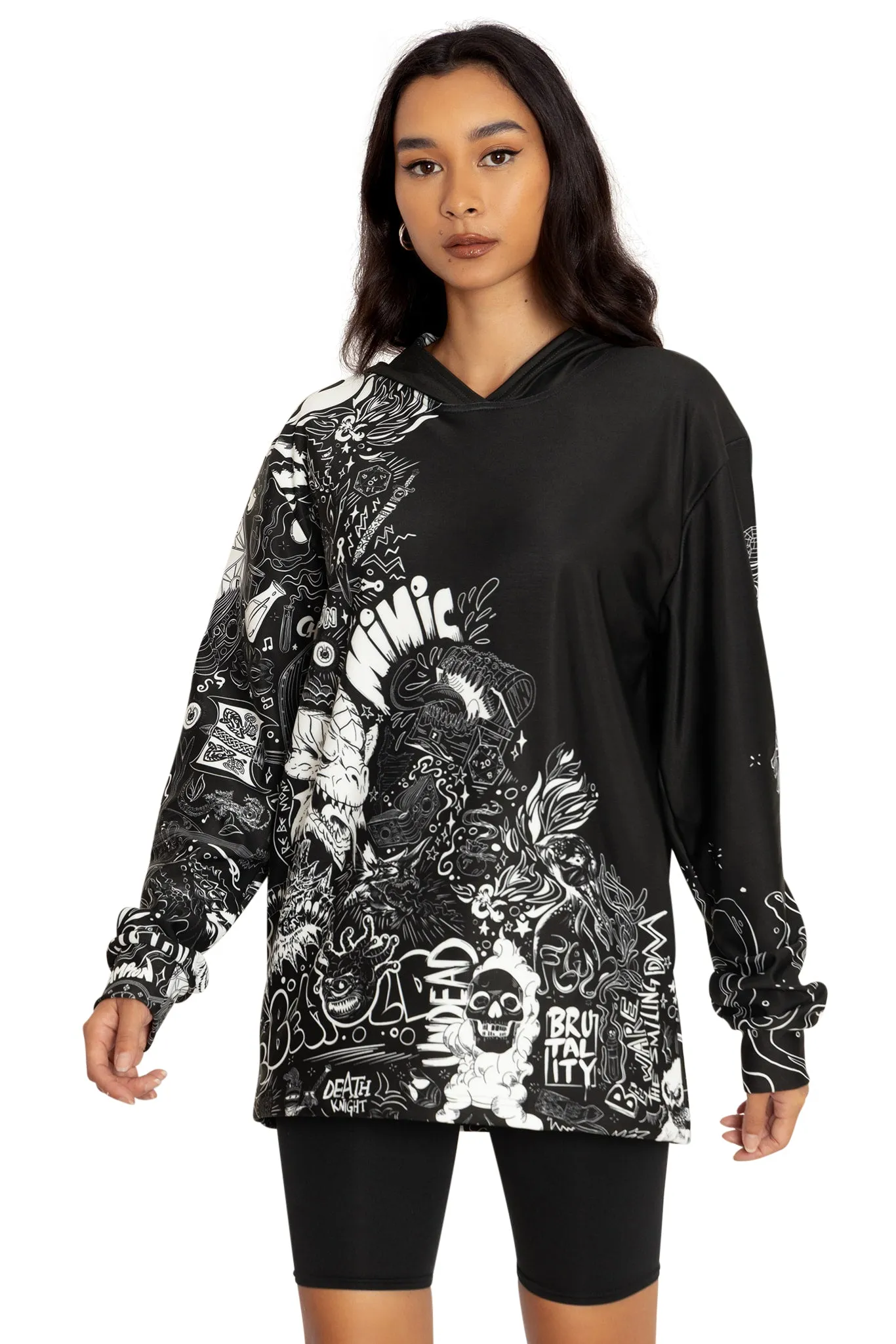 D&D Graffiti Hoodie Sweater