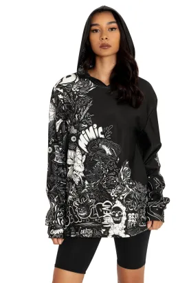 D&D Graffiti Hoodie Sweater