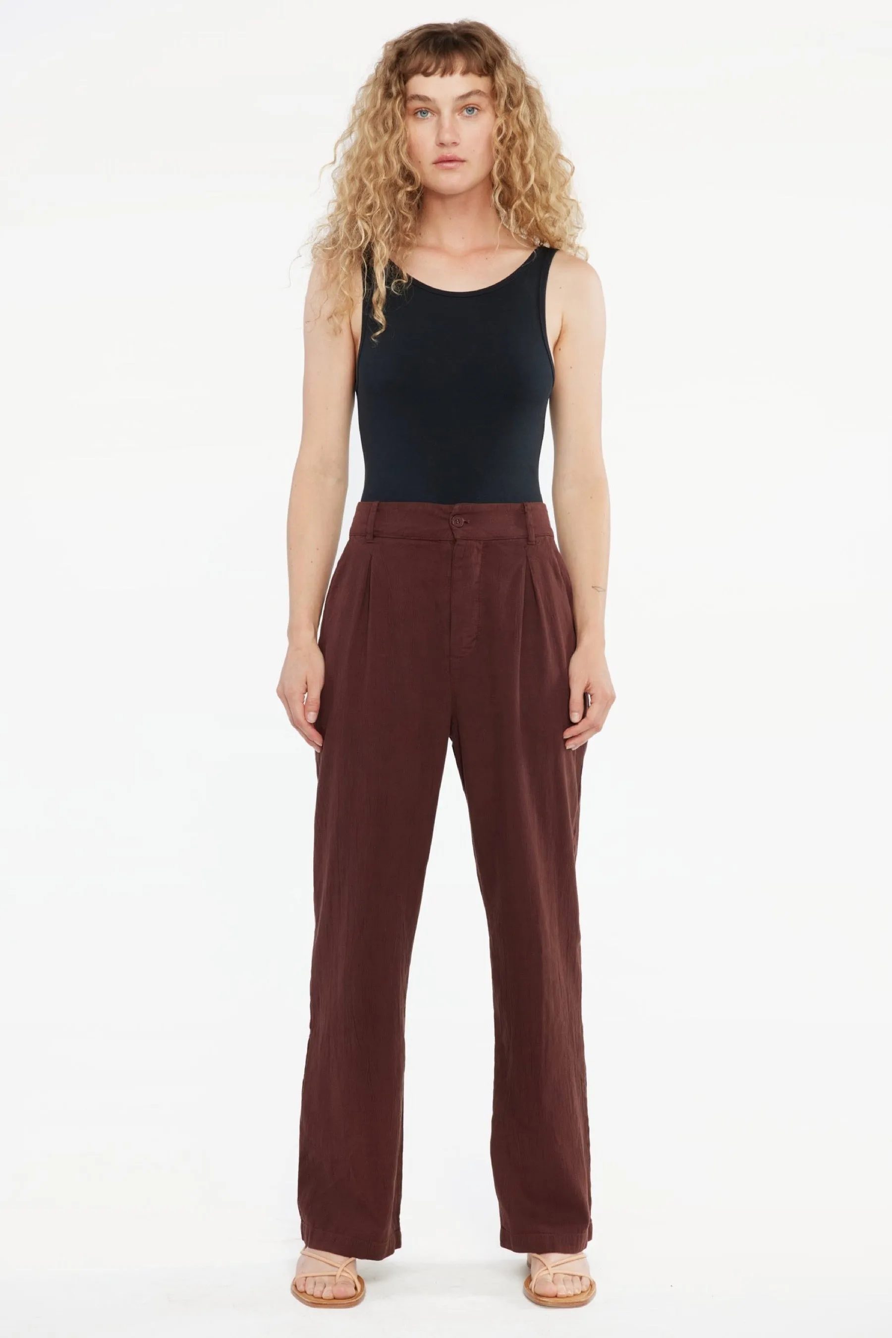 Echo Trouser - Brown