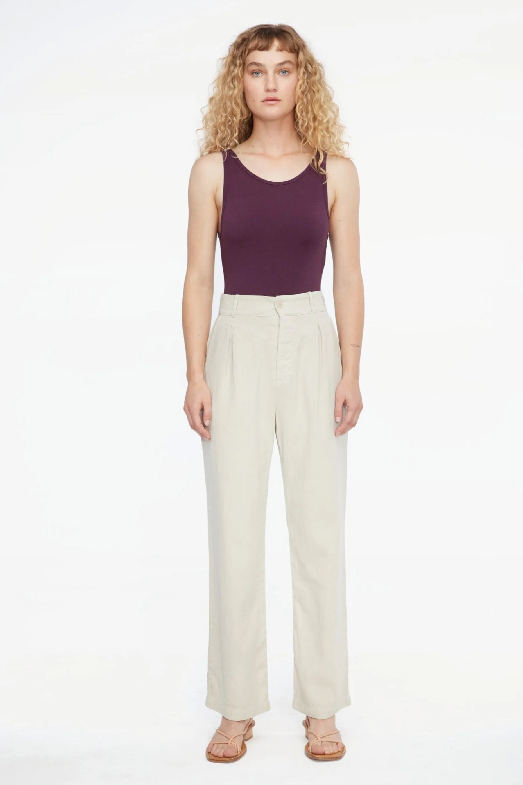 Echo Trouser - Oatmeal