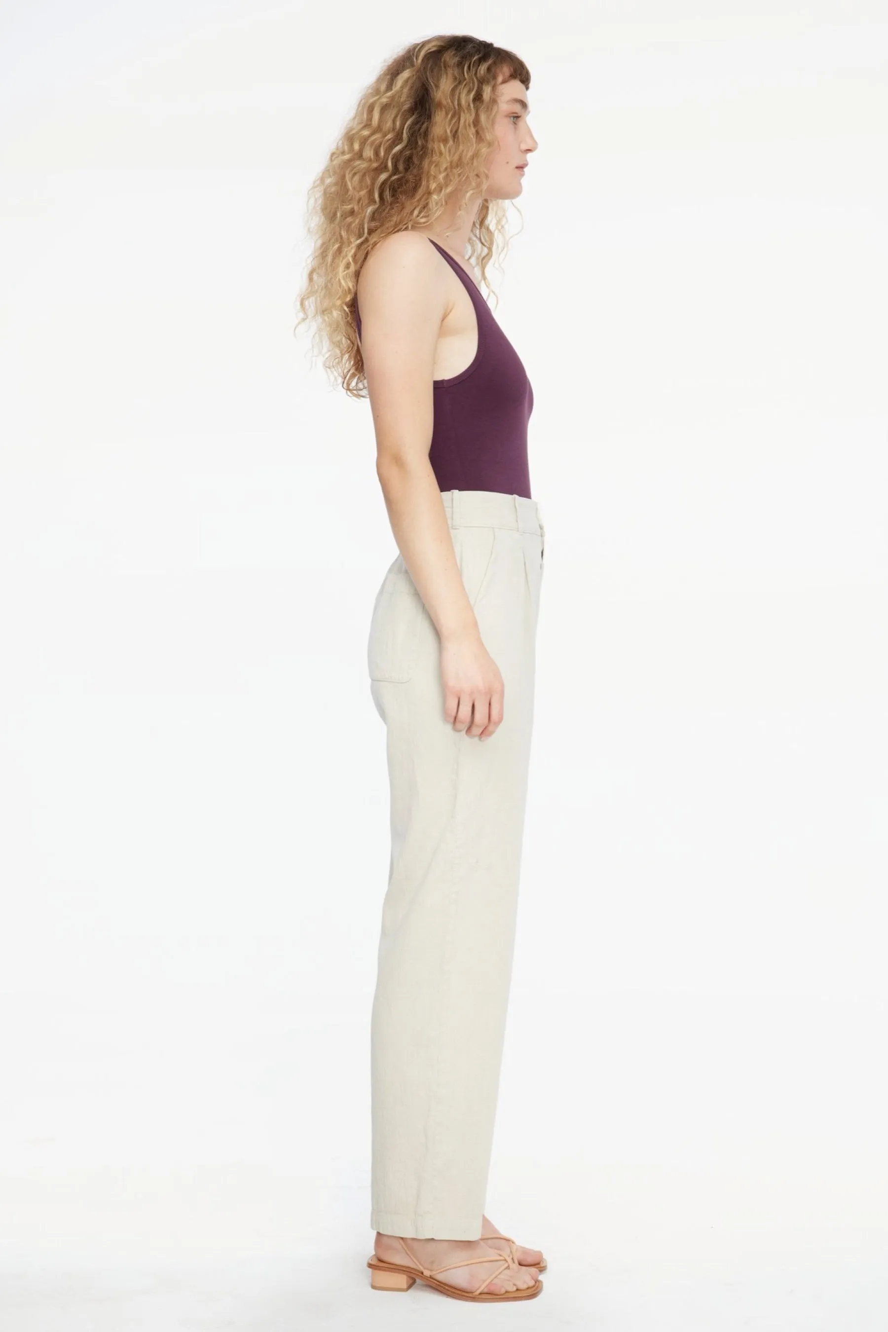 Echo Trouser - Oatmeal