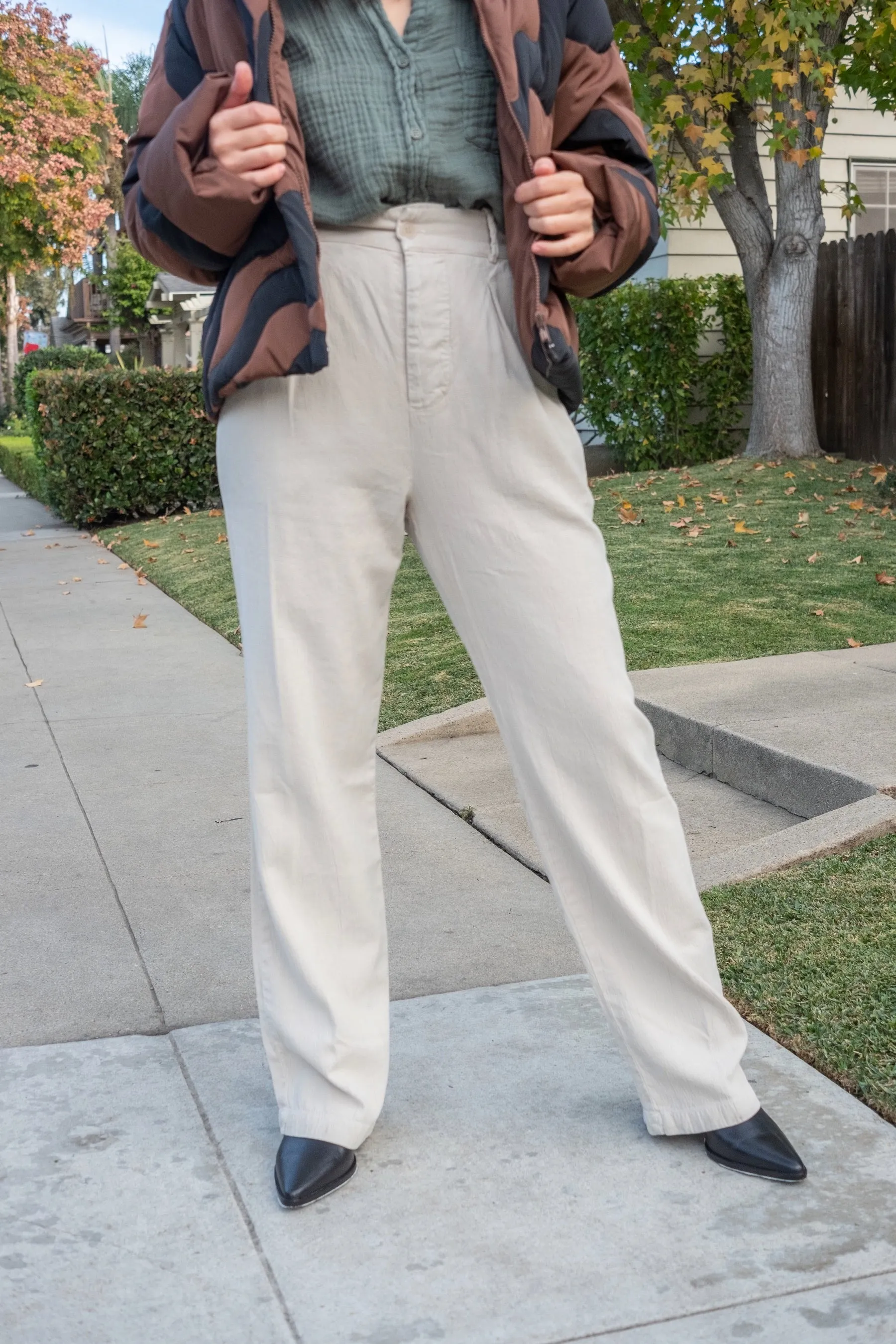 Echo Trouser - Oatmeal