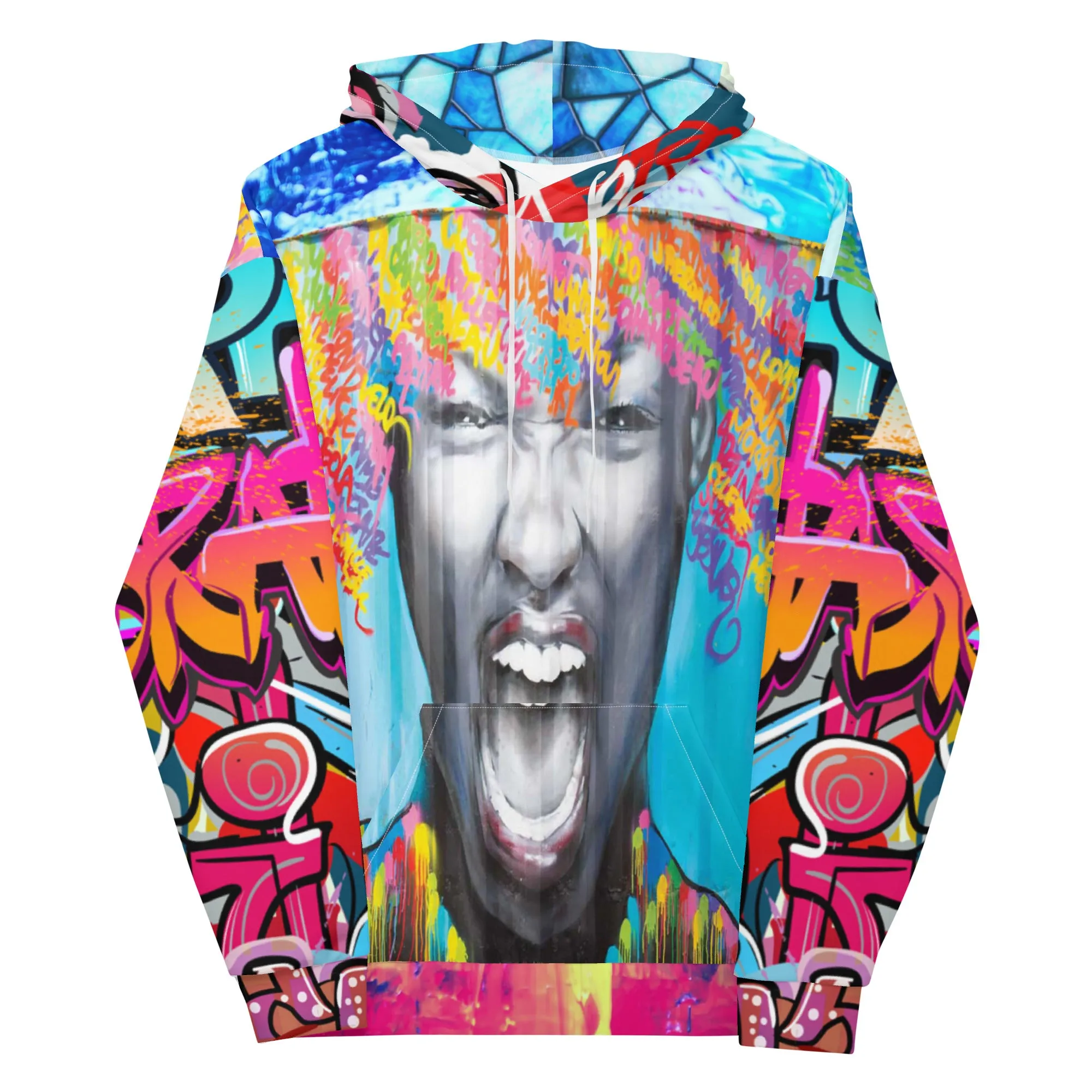 Exhilaration Graffiti Unisex Hoody