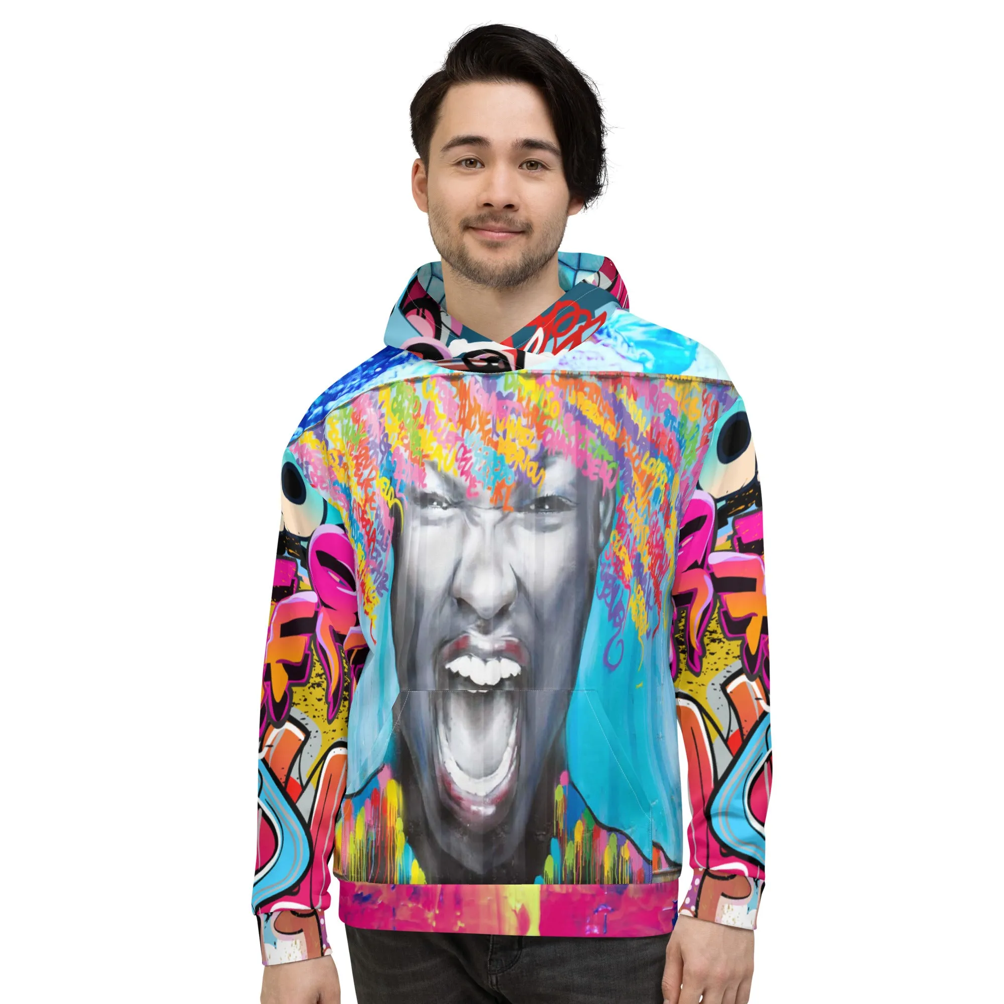 Exhilaration Graffiti Unisex Hoody