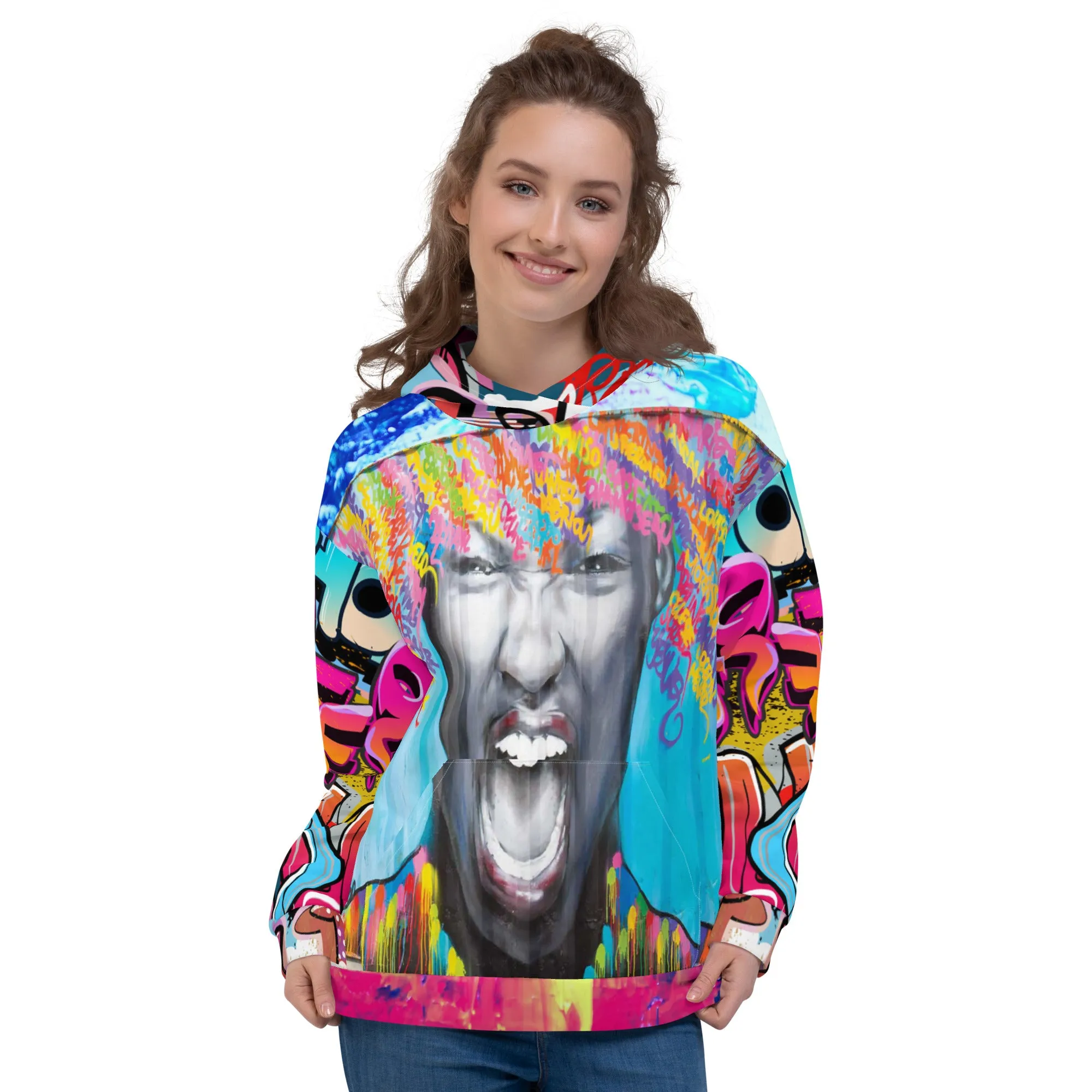 Exhilaration Graffiti Unisex Hoody