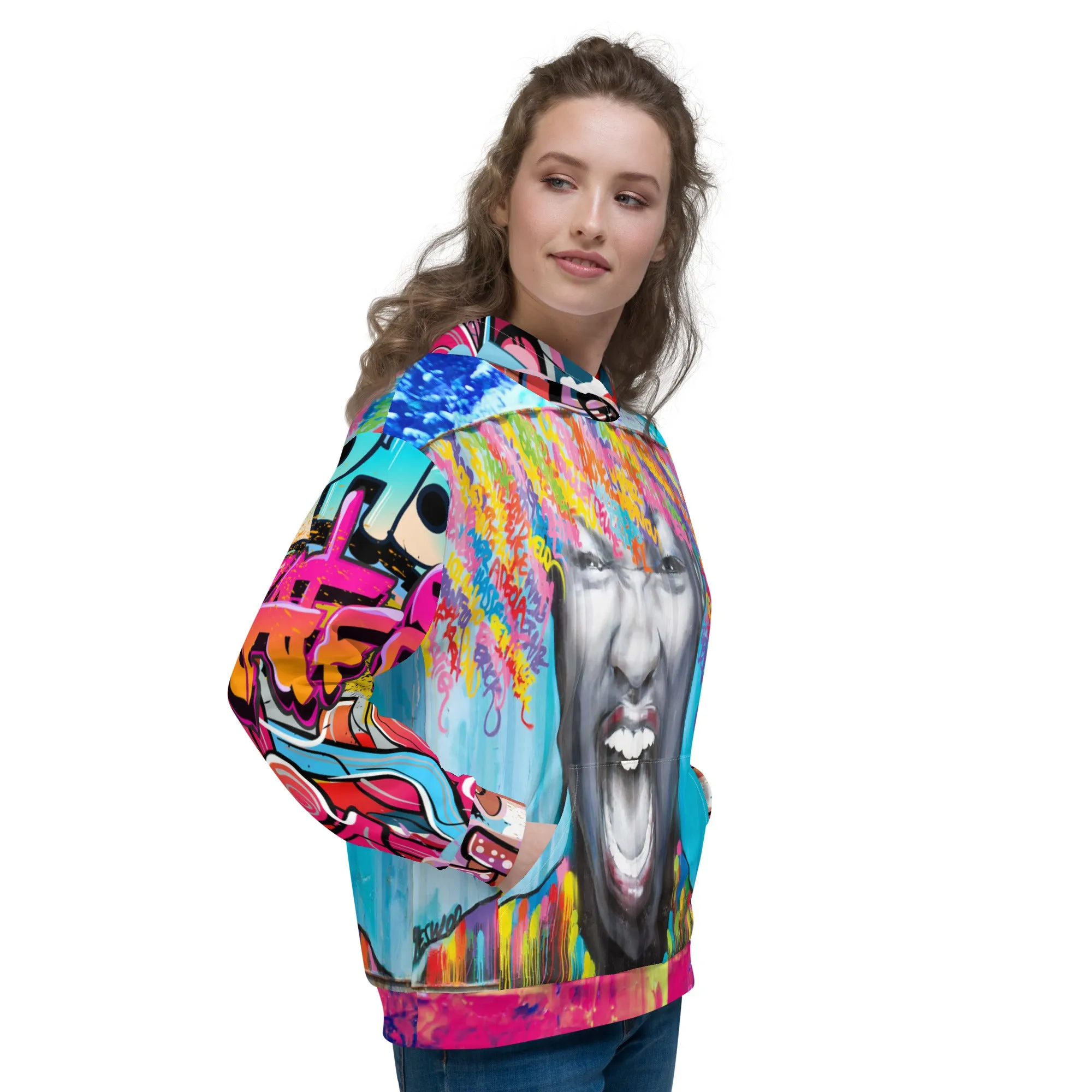 Exhilaration Graffiti Unisex Hoody