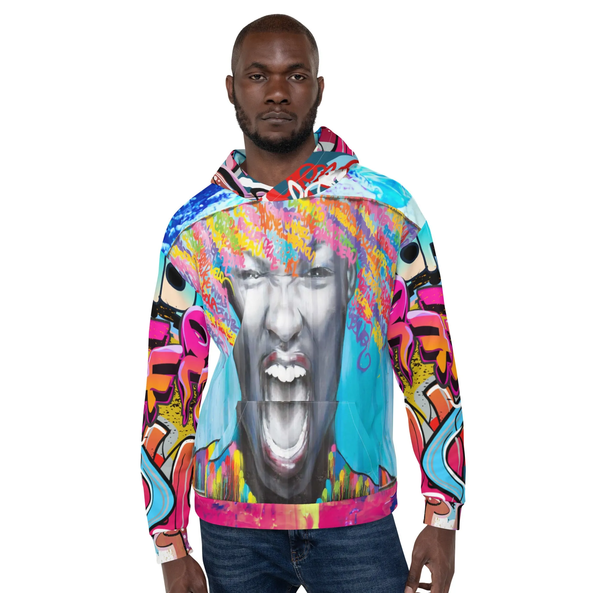 Exhilaration Graffiti Unisex Hoody