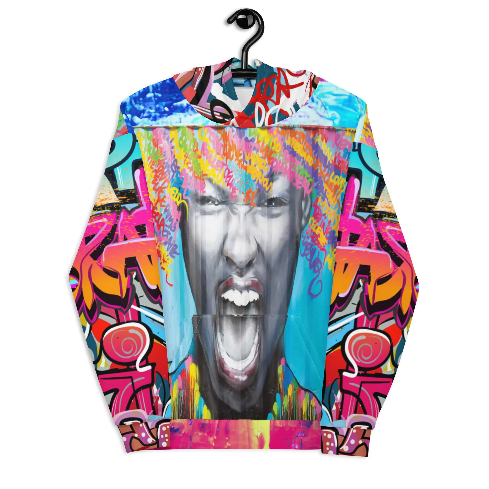 Exhilaration Graffiti Unisex Hoody