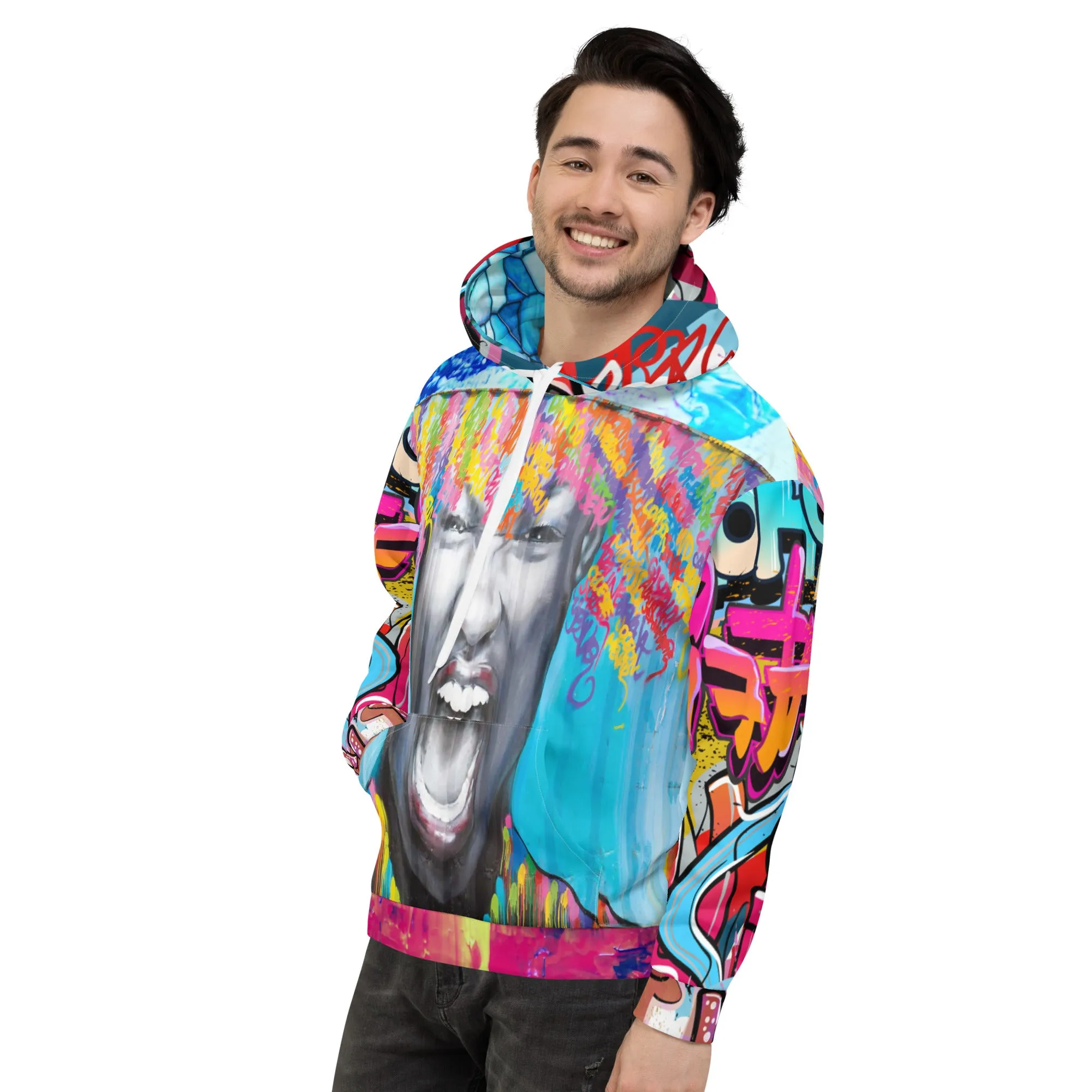 Exhilaration Graffiti Unisex Hoody