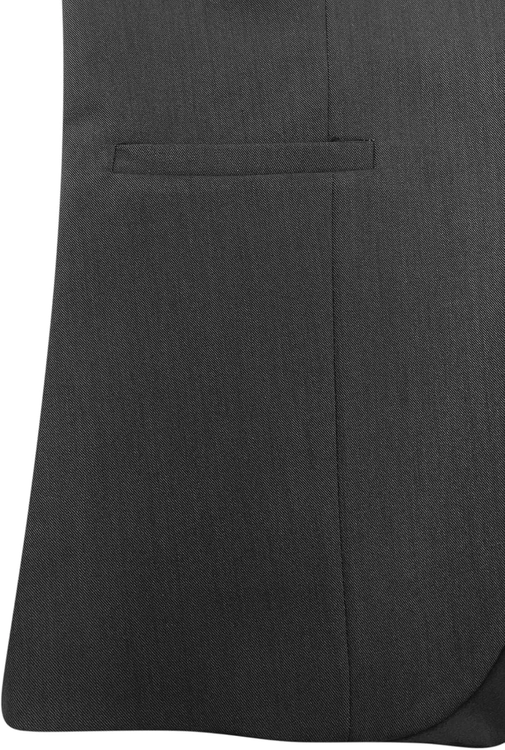 Fallorchid Womens Business Button Sleeveless V Neck Vest Fully Lined Suit Jacket Waistcoat