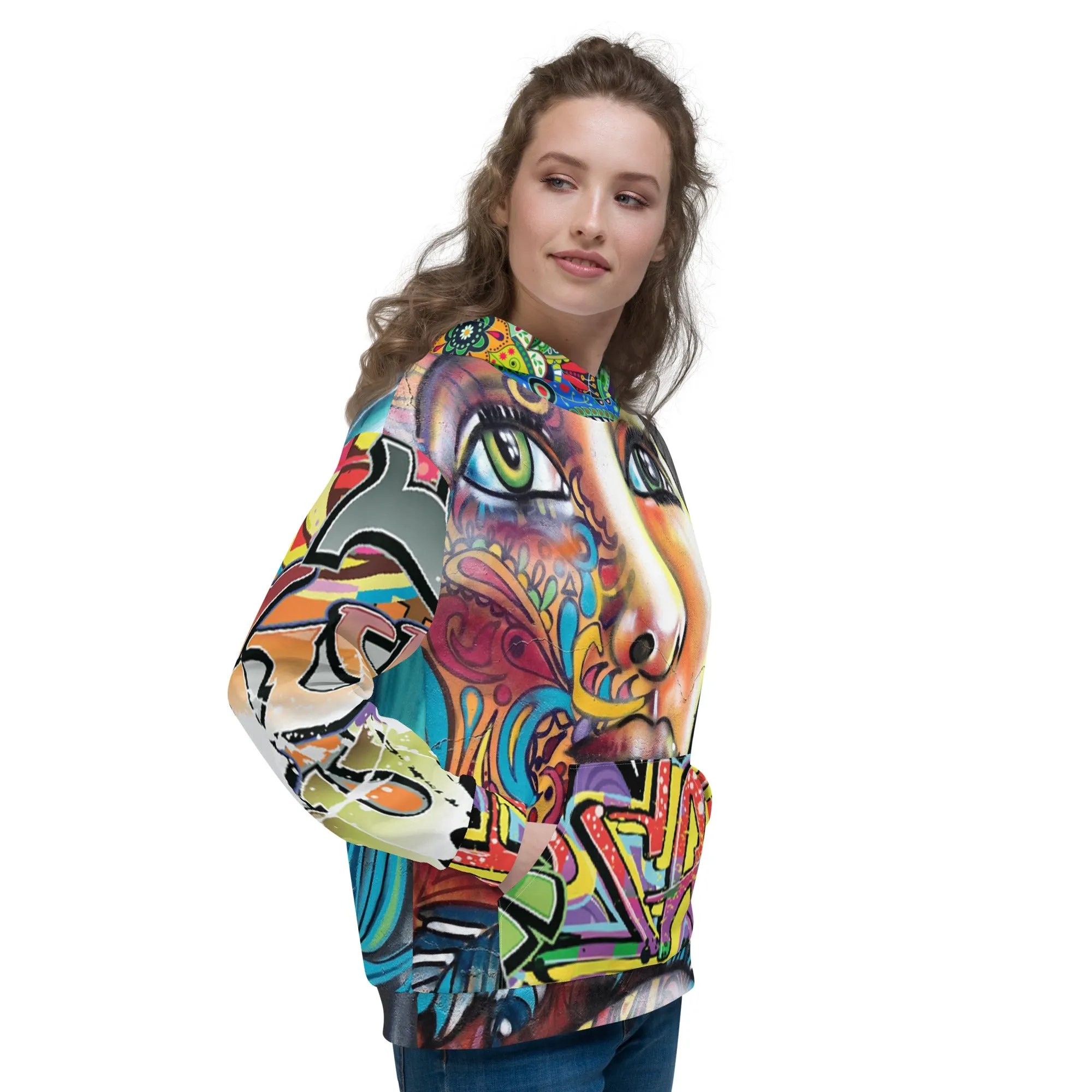 Felicity Graffiti Art Unisex Hoody