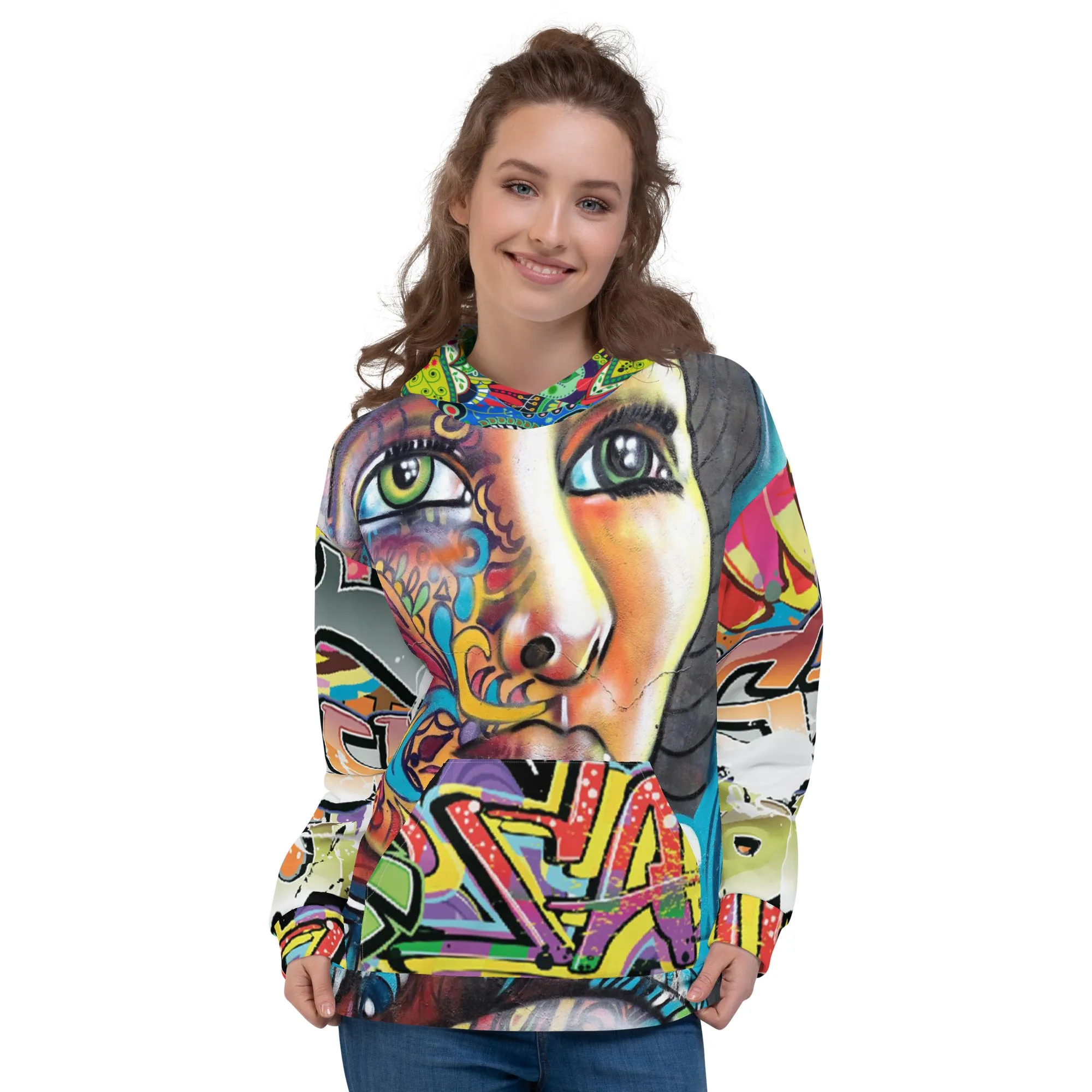 Felicity Graffiti Art Unisex Hoody