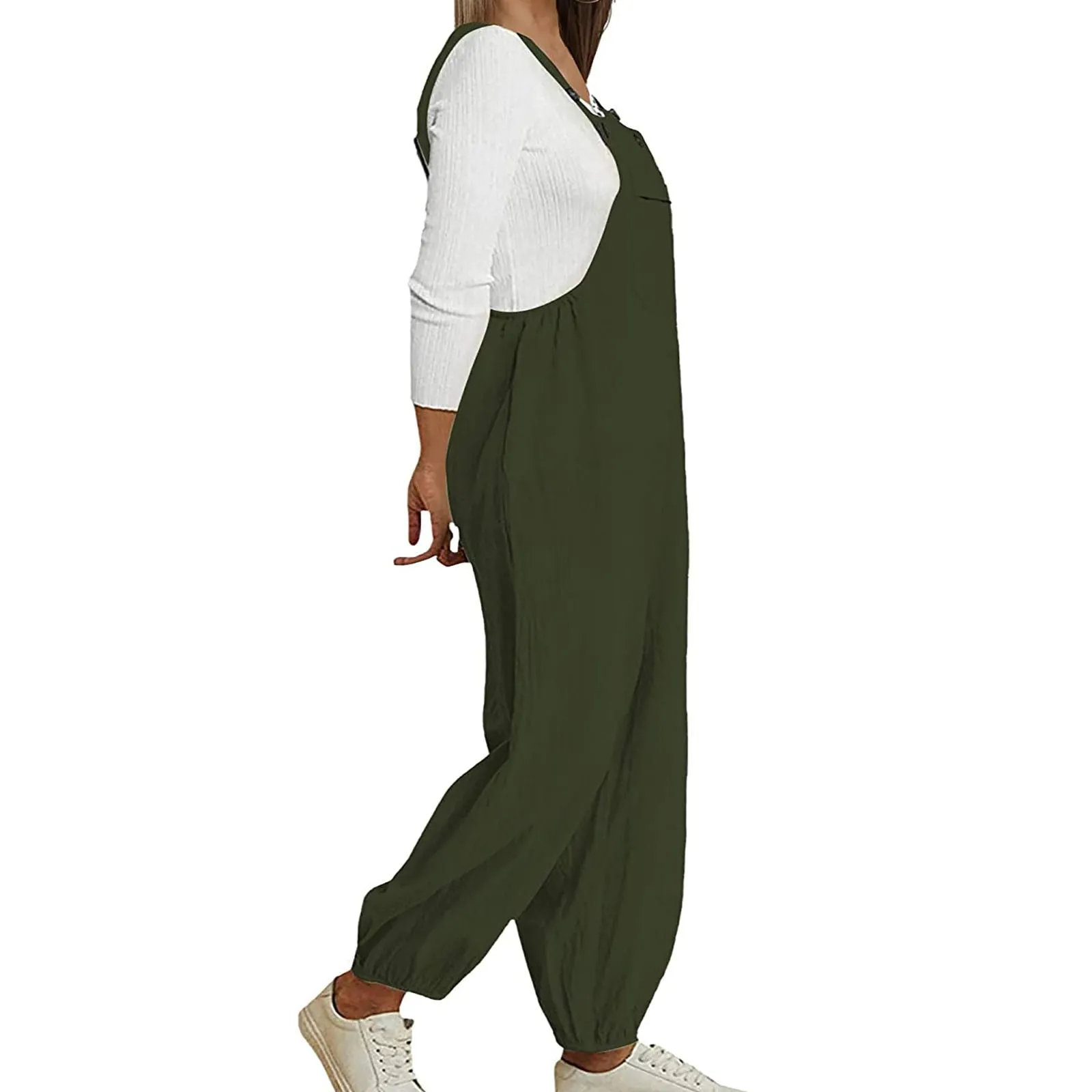 Funki Buys | Pants | Women's Wide Leg Casual Overall Rompers