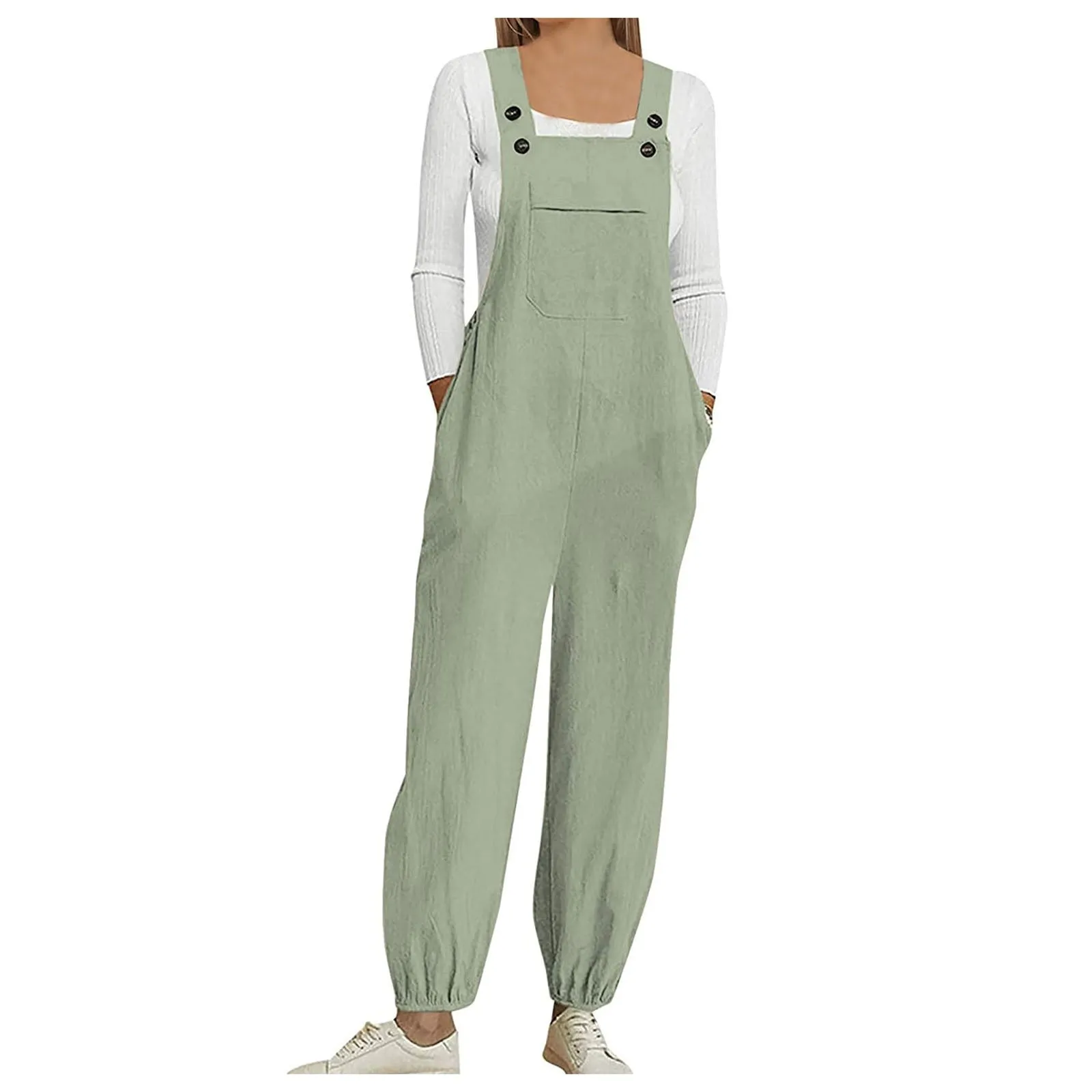 Funki Buys | Pants | Women's Wide Leg Casual Overall Rompers