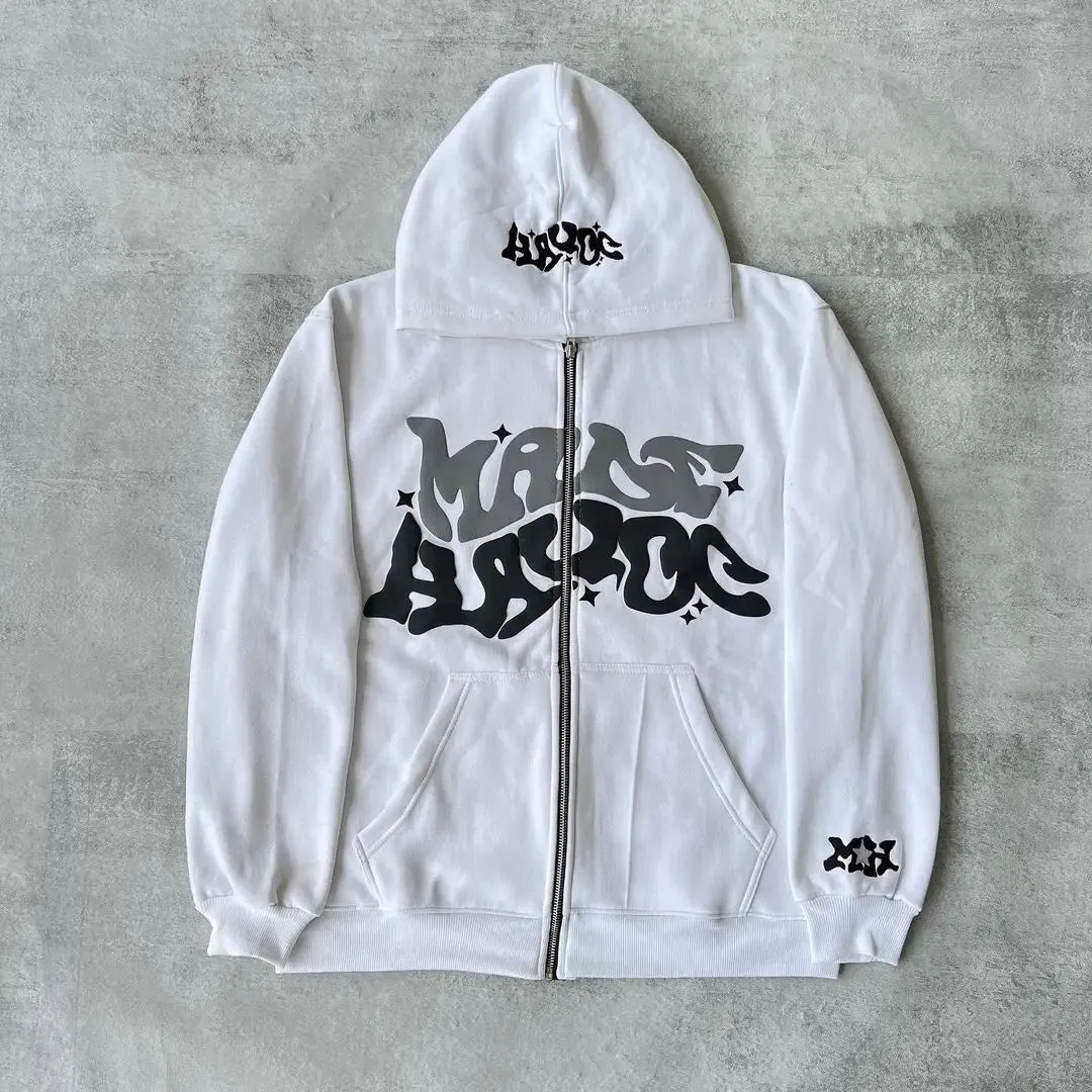 Graffiti Groove Urban Hoodie