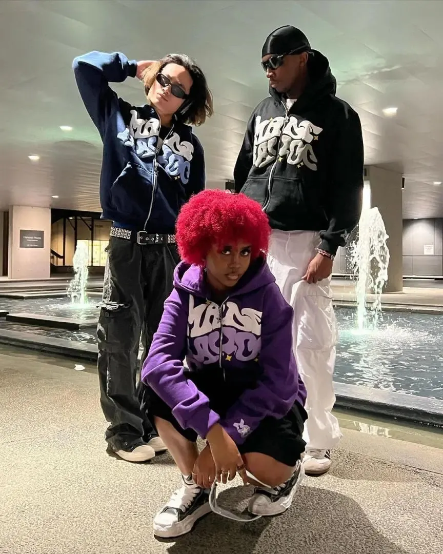 Graffiti Groove Urban Hoodie