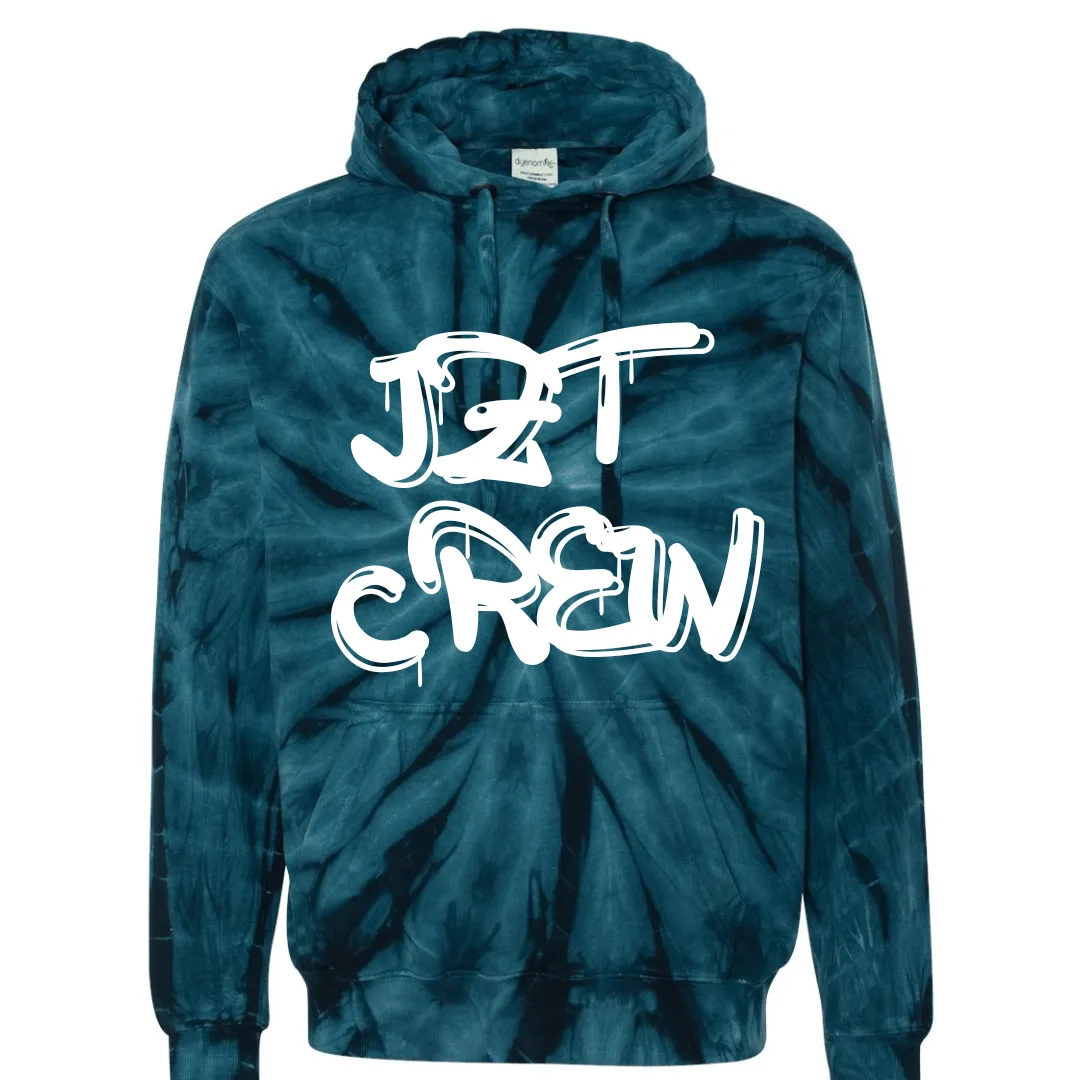 JZT CREW Tie Dye Hoodie