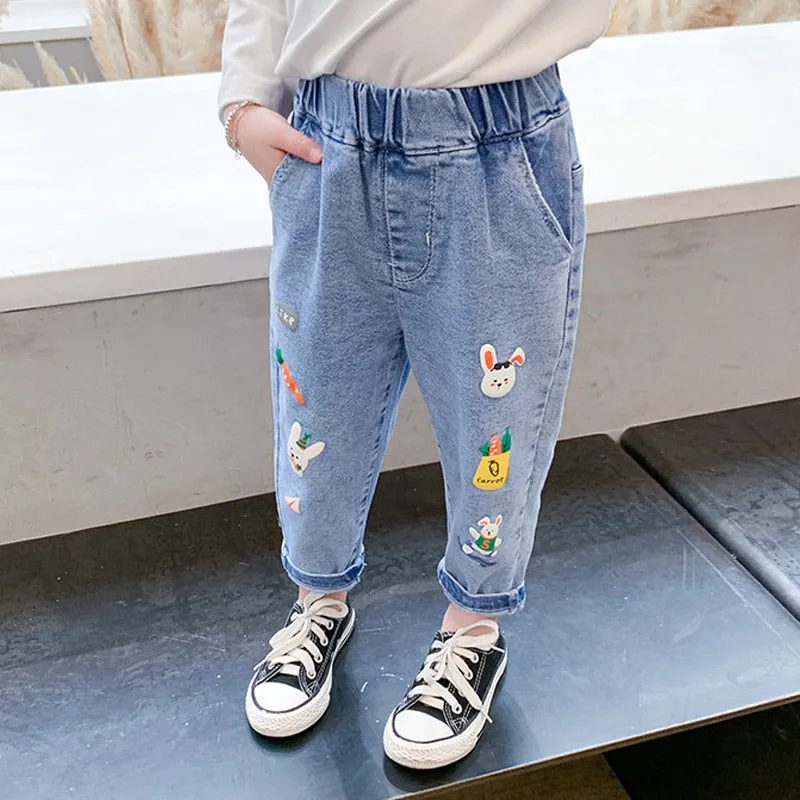 Kids Boys Casual Jeans Clothes Infant Denim Bottoms Pants Children - BJN0112