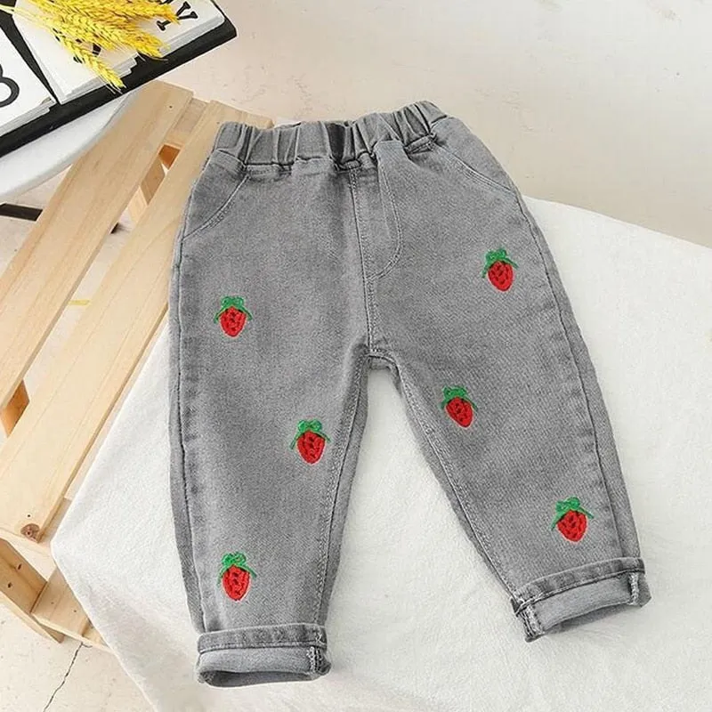 Kids Boys Casual Jeans Clothes Infant Denim Bottoms Pants Children - BJN0112