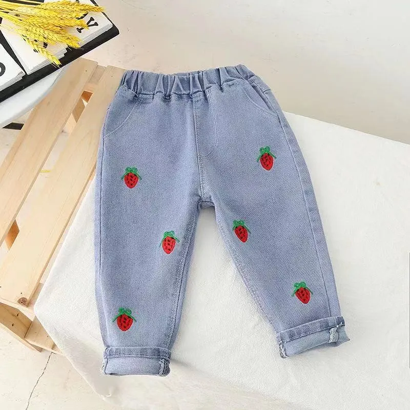 Kids Boys Casual Jeans Clothes Infant Denim Bottoms Pants Children - BJN0112