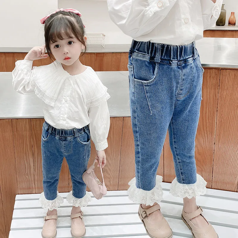 Kids Boys Casual Jeans Clothes Infant Denim Bottoms Pants Children - BJN0112