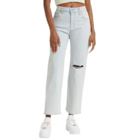 LEVI'S -  Ribcage Straight Ankle Jeans in Short Length