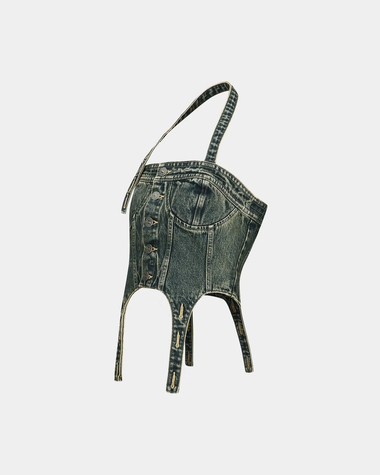 LEVIS X ADSB DENIM CORSET atb1219w(TINTED INDIGO)