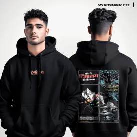 Lost In Himalayas Oversized Hoodie