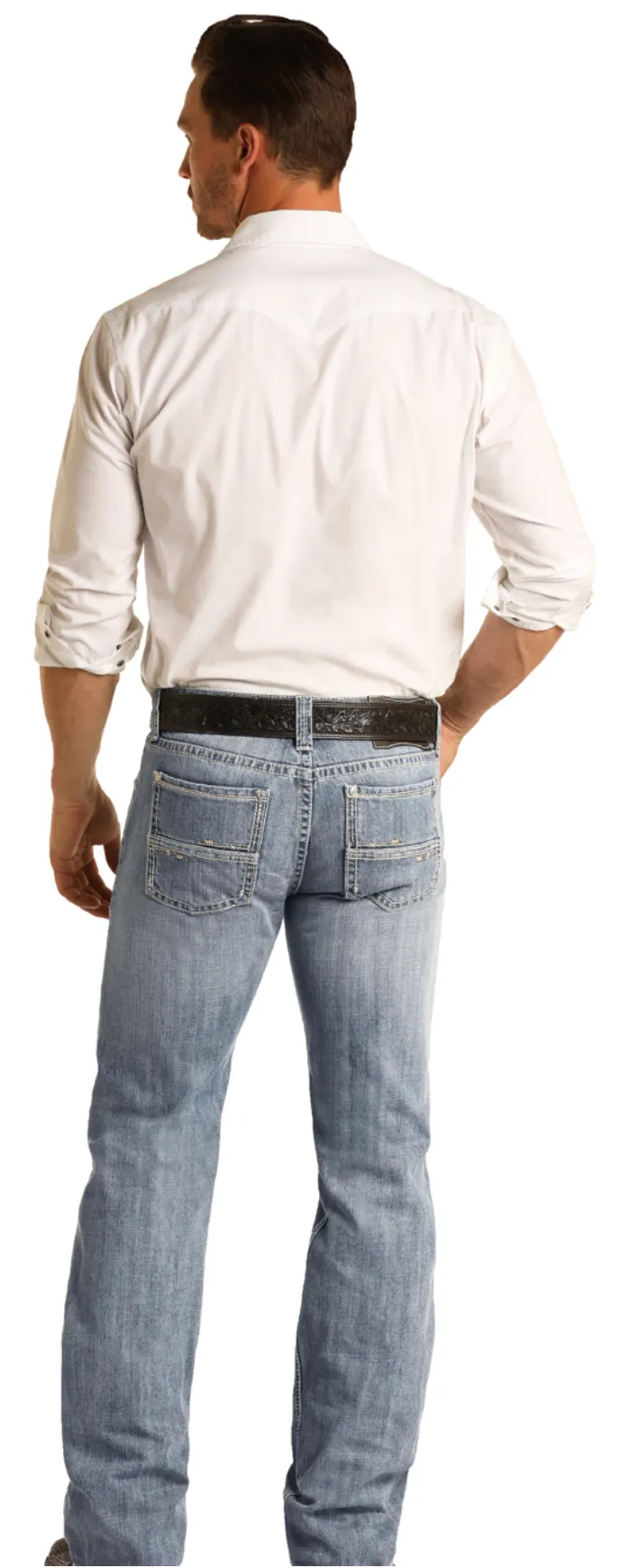 M1P5811  - Rock&Roll Denim Men's Pistol Straight Jean