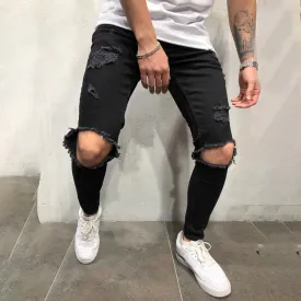 Men's ripped jeans